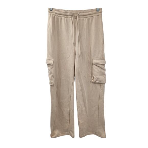 Reflex Tan Stretch Waist Sweat Pants Womens Size Large L - Picture 1 of 5